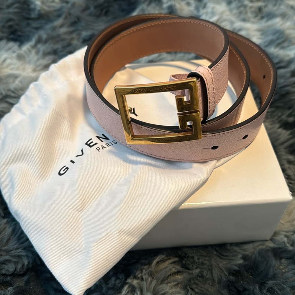 Givenchy Pink 3CM Belt